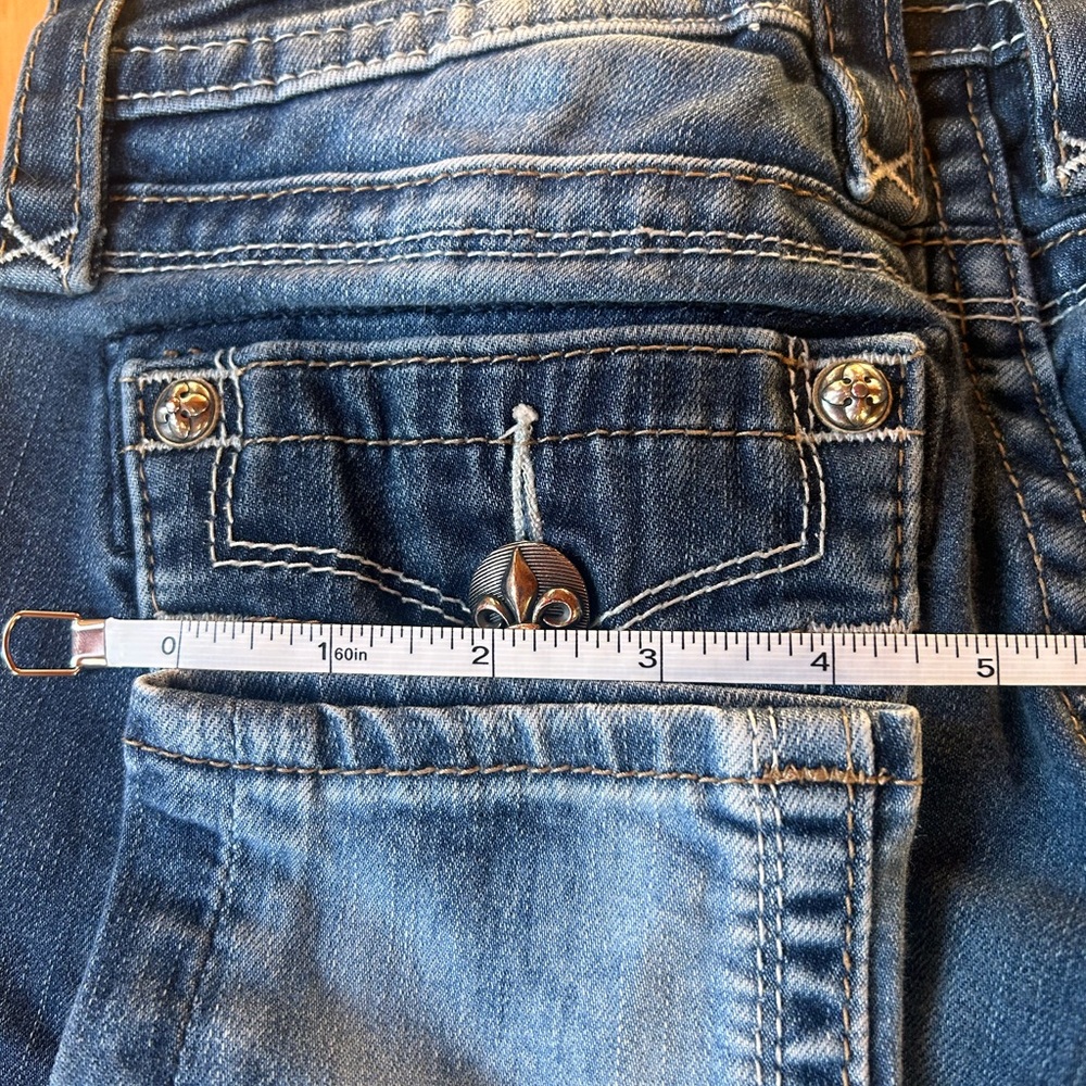 Rock Revival Women's Distressed Denim Jeans - Picture 5 of 8